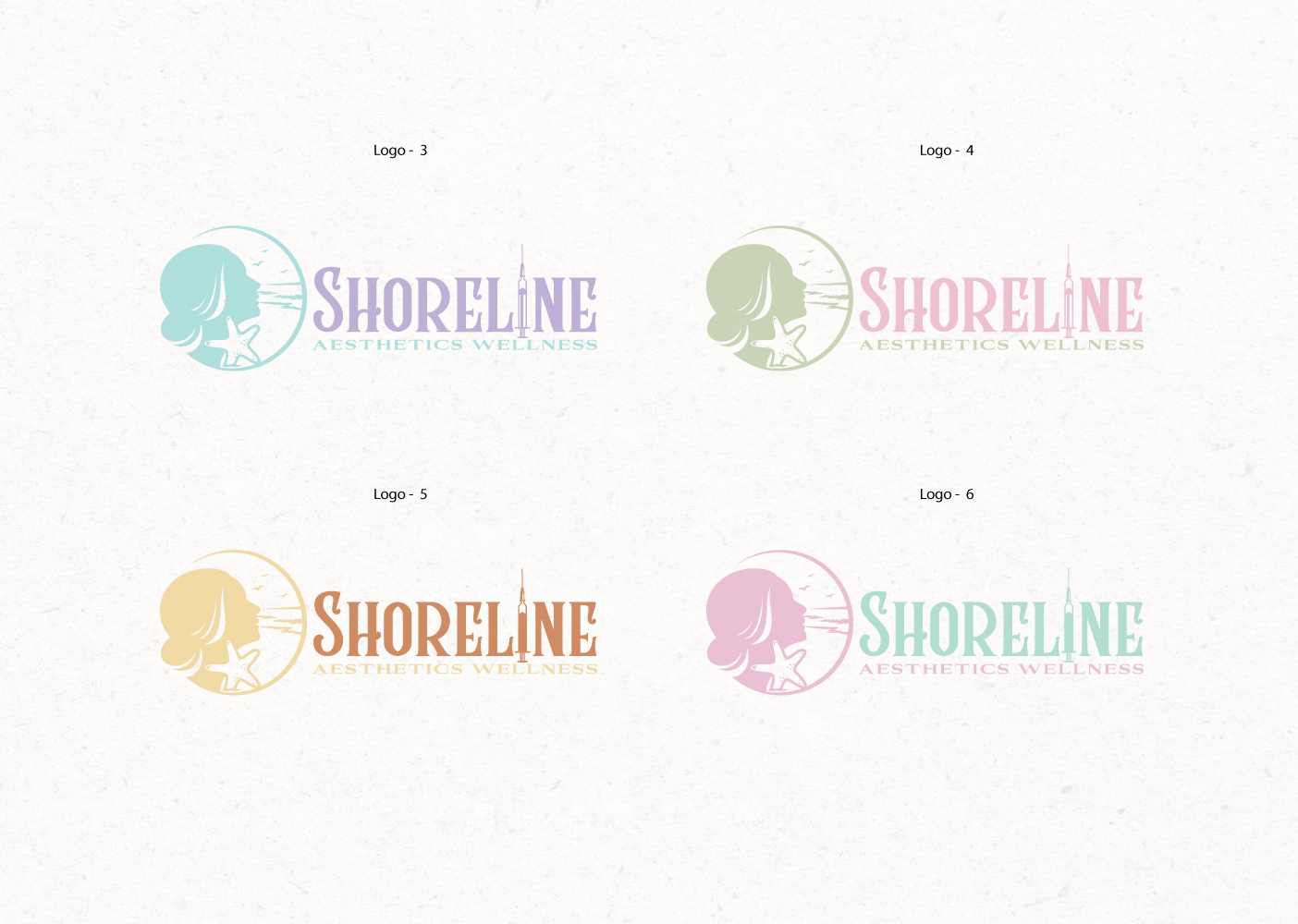 Logo Design by Logo Stock for Shoreline Aesthetics & Wellness | Design #31040762
