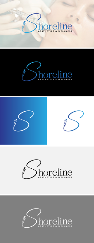 Logo Design by AHNAF_S for Shoreline Aesthetics & Wellness | Design: #31031626