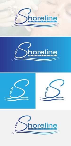 Logo Design by AHNAF_S for Shoreline Aesthetics & Wellness | Design: #31041161
