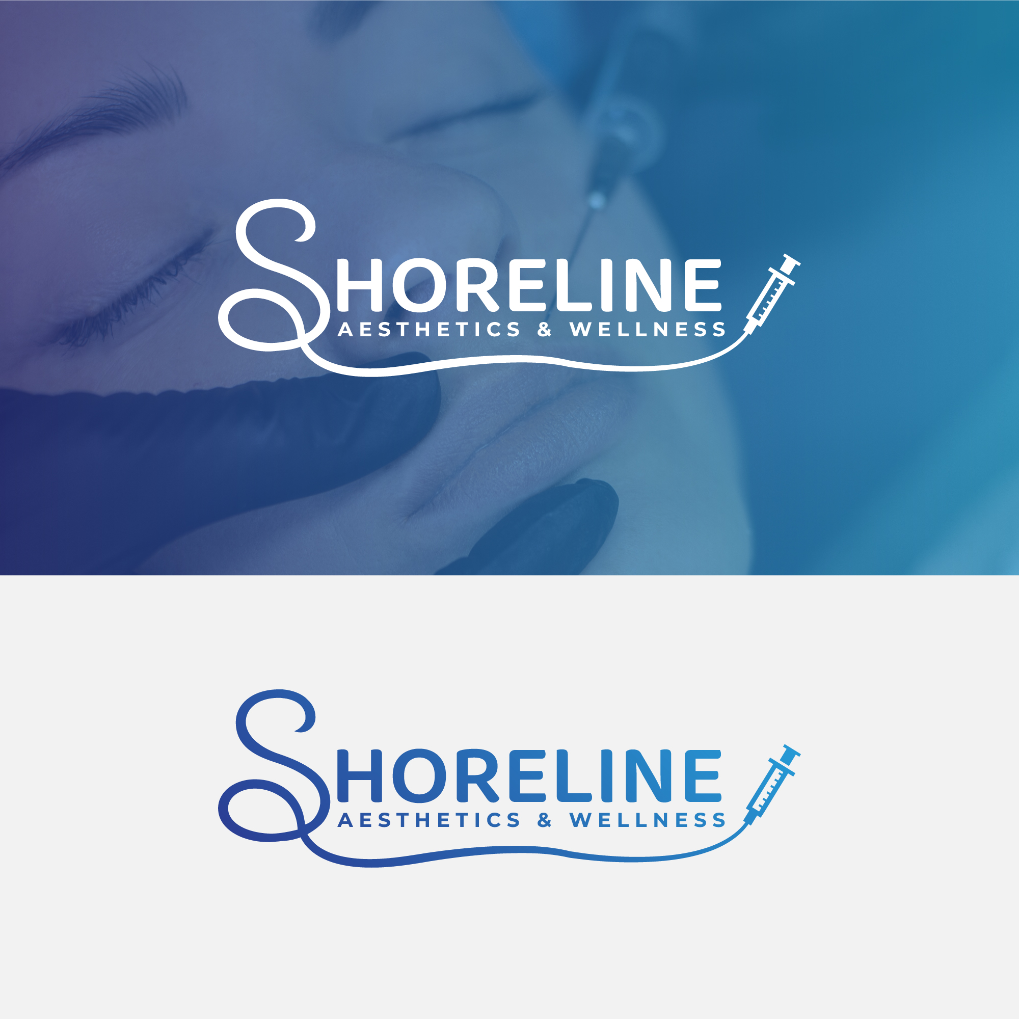 Logo Design by AHNAF_S for Shoreline Aesthetics & Wellness | Design #31054925