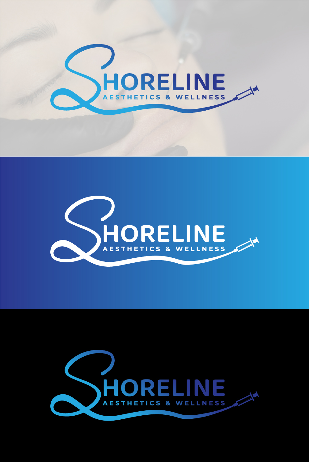 Logo Design by AHNAF_S for Shoreline Aesthetics & Wellness | Design #31060625