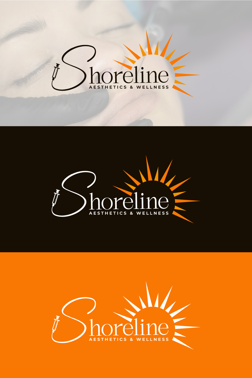 Logo Design by AHNAF_S for Shoreline Aesthetics & Wellness | Design #31066046
