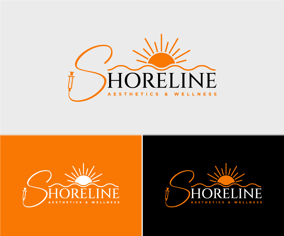 Logo Design by AHNAF_S for Shoreline Aesthetics & Wellness | Design #31070150