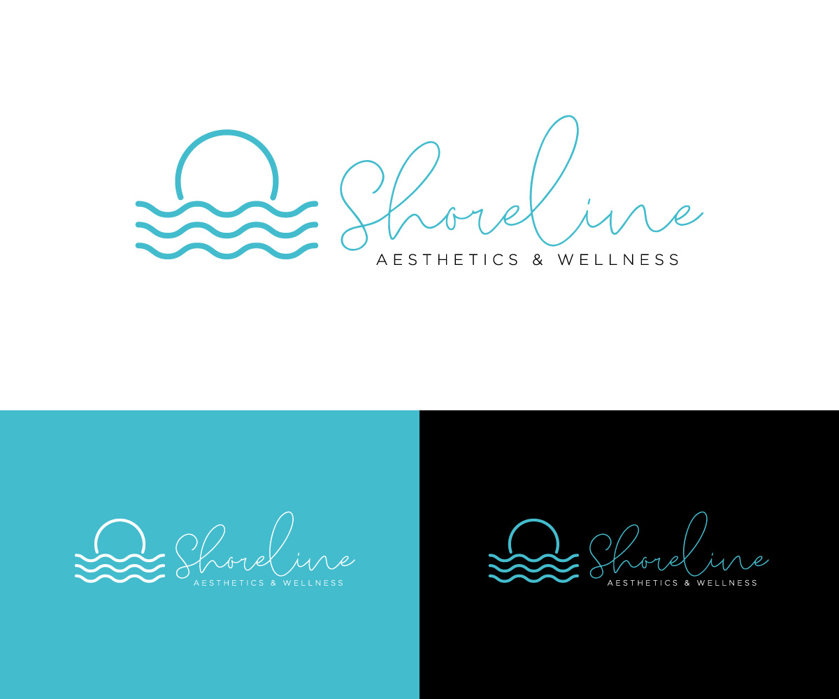 Logo Design by RaKu 2 for Shoreline Aesthetics & Wellness | Design #31075006