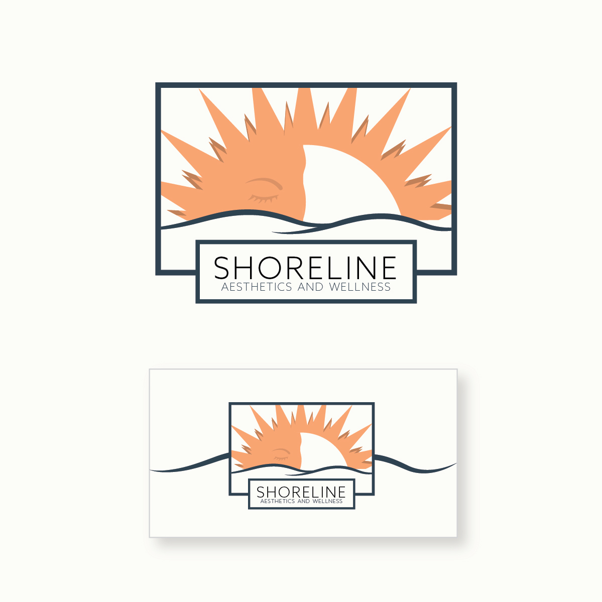 Logo Design by galangraphics for Shoreline Aesthetics & Wellness | Design #31031522