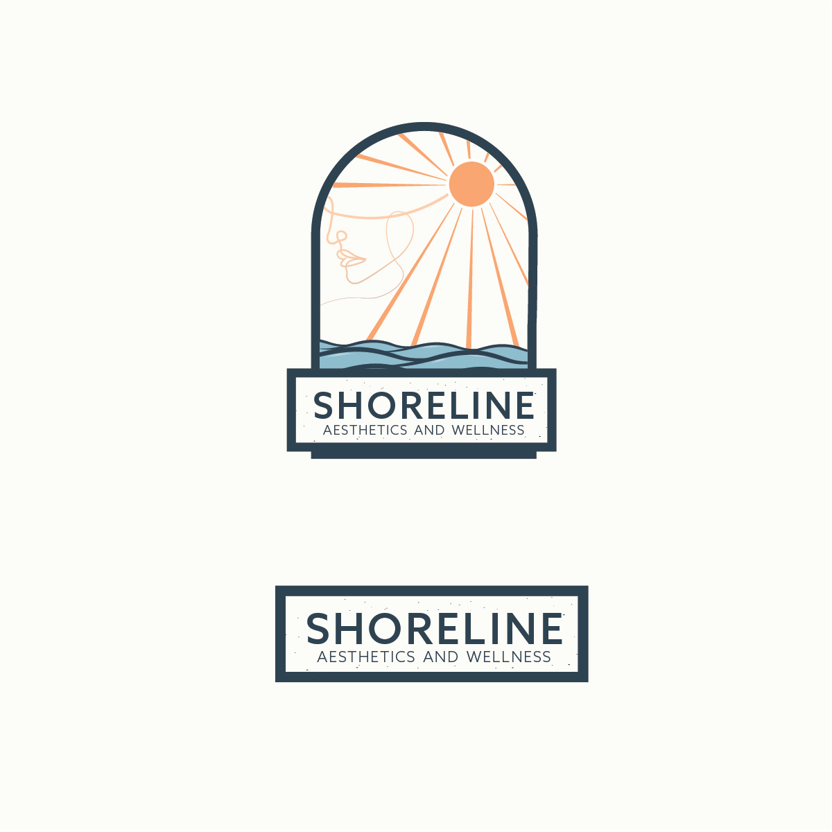 Diseño de Logo por galangraphics para Shoreline Aesthetics & Wellness | Diseño #31047008