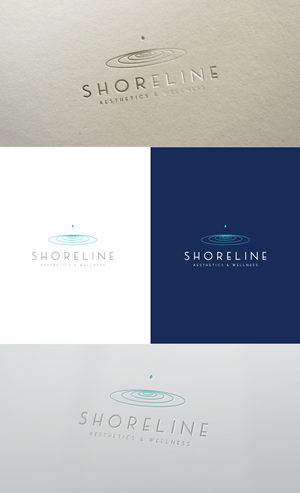 Logo Design by GLDesigns for Shoreline Aesthetics & Wellness | Design: #31031595