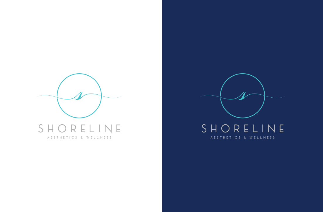 Logo Design by GLDesigns for Shoreline Aesthetics & Wellness | Design #31036957