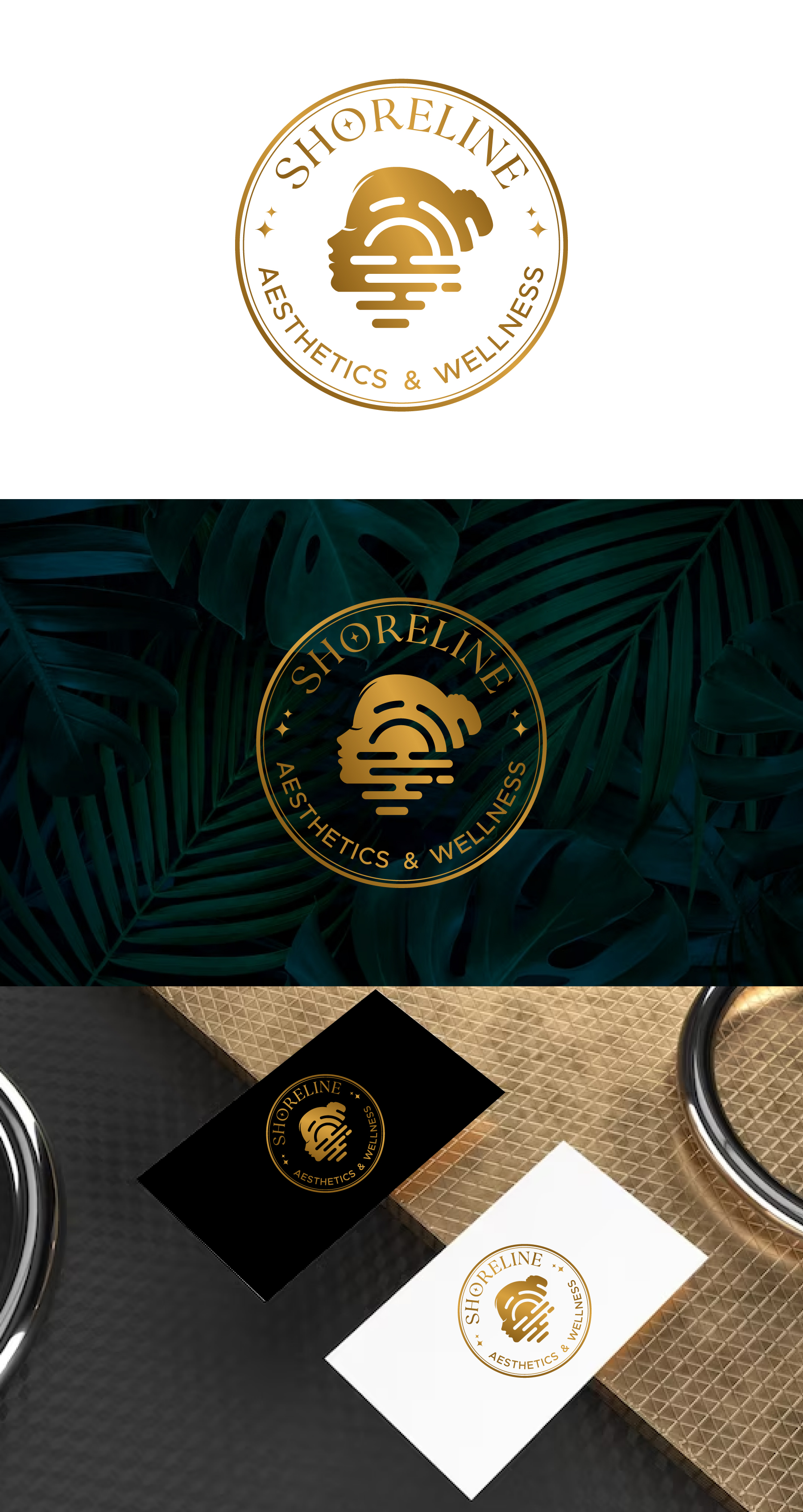 Logo Design by debdesign for Shoreline Aesthetics & Wellness | Design #31036133