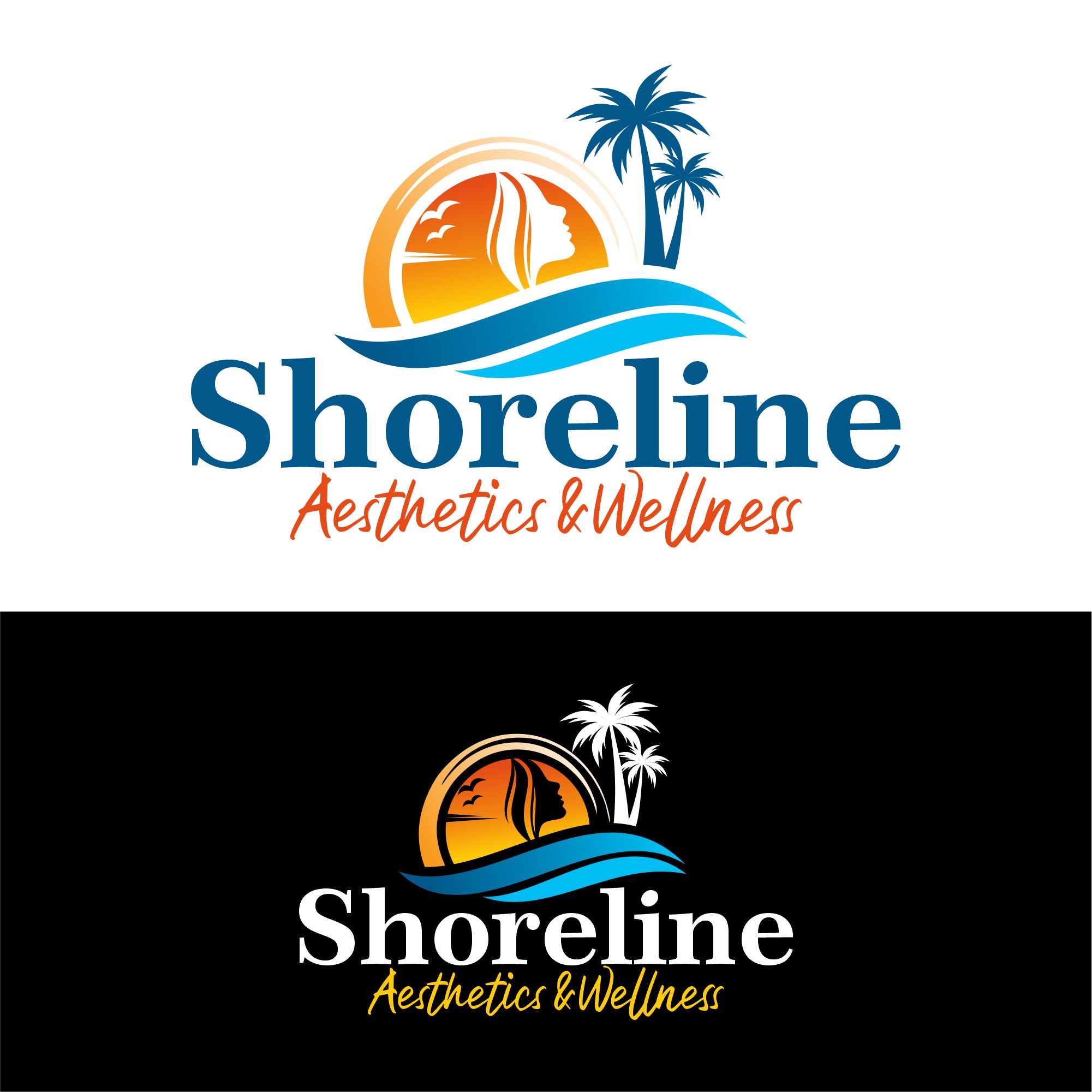 Logo Design by creative.bugs for Shoreline Aesthetics & Wellness | Design #31036271
