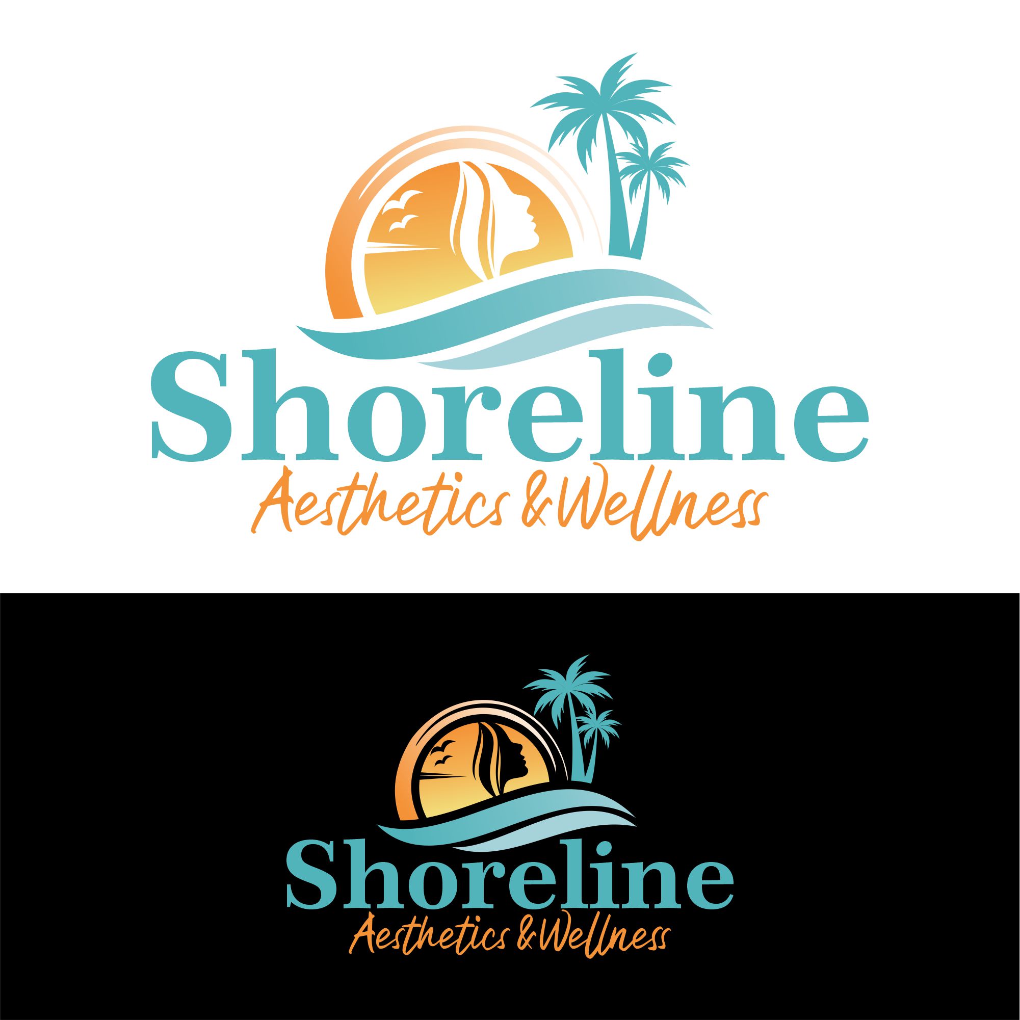 Logo Design by creative.bugs for Shoreline Aesthetics & Wellness | Design #31043575