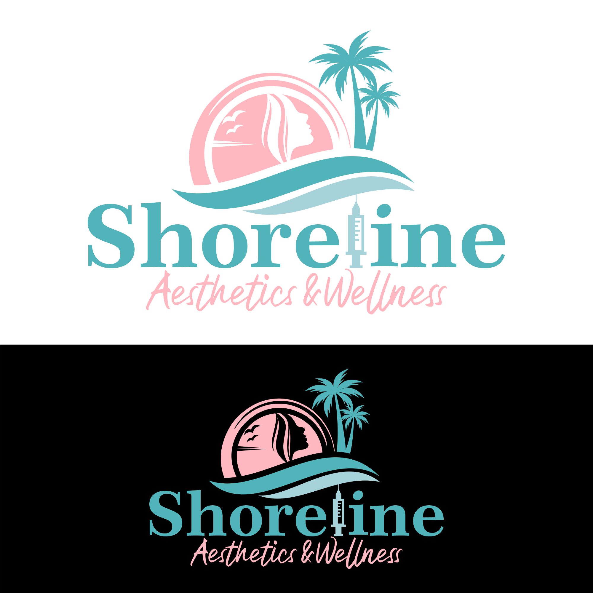 Logo Design by creative.bugs for Shoreline Aesthetics & Wellness | Design #31051319
