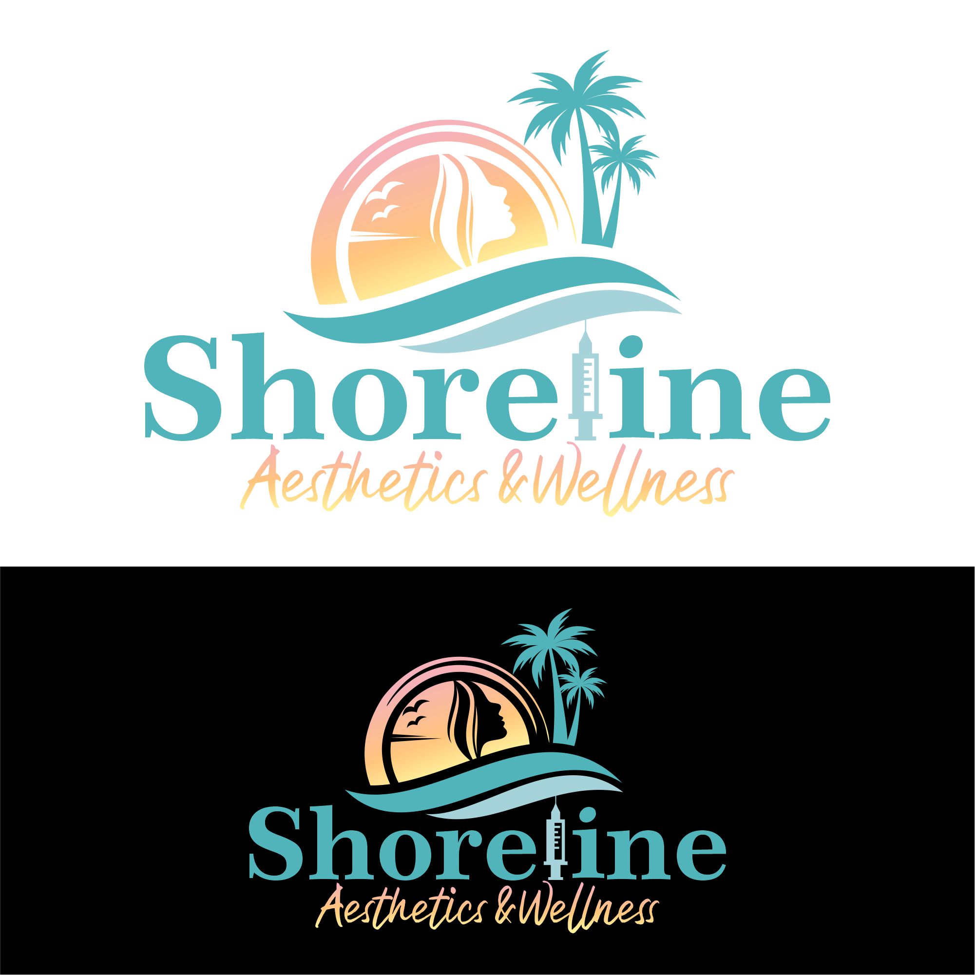Logo Design by creative.bugs for Shoreline Aesthetics & Wellness | Design #31070690