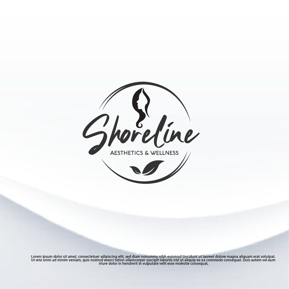Logo Design by Tan-D for Shoreline Aesthetics & Wellness | Design #31039843