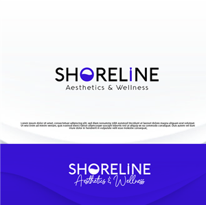 Logo Design by Tan-D for Shoreline Aesthetics & Wellness | Design: #31039844