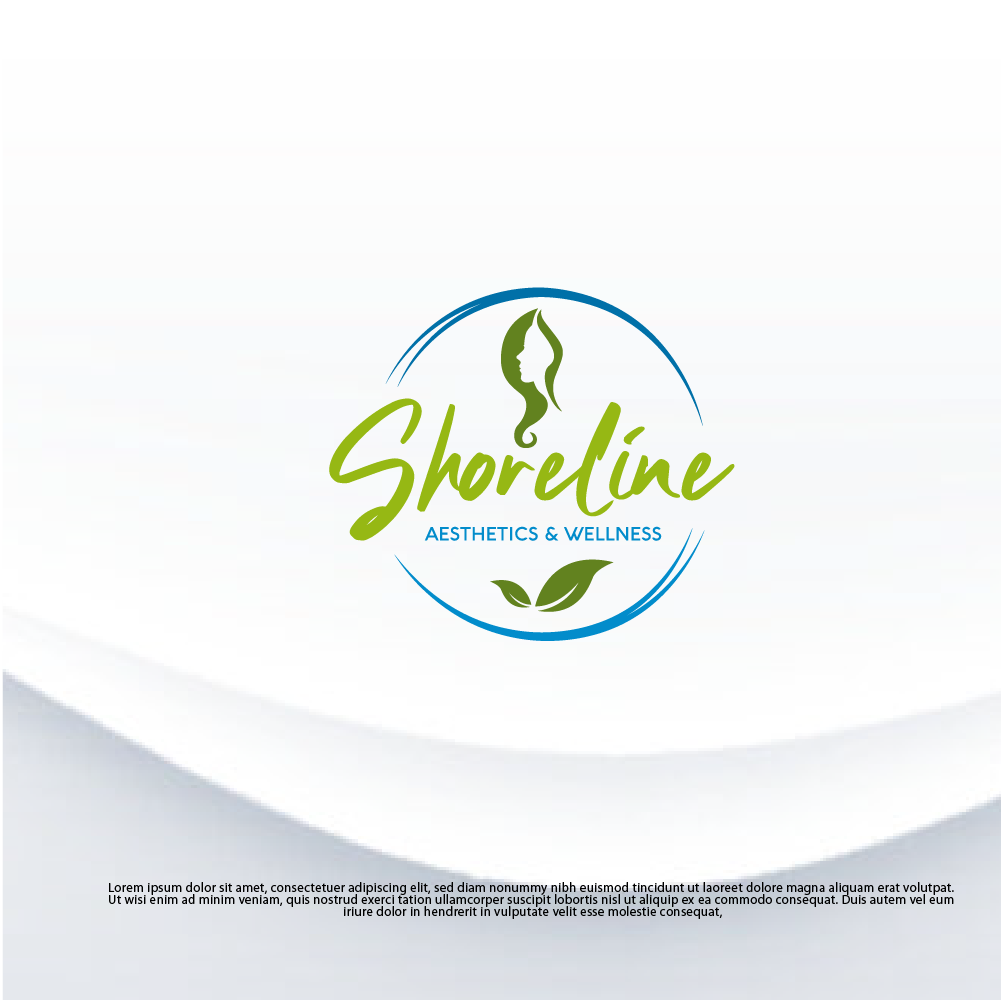 Logo Design by Tan-D for Shoreline Aesthetics & Wellness | Design #31039845