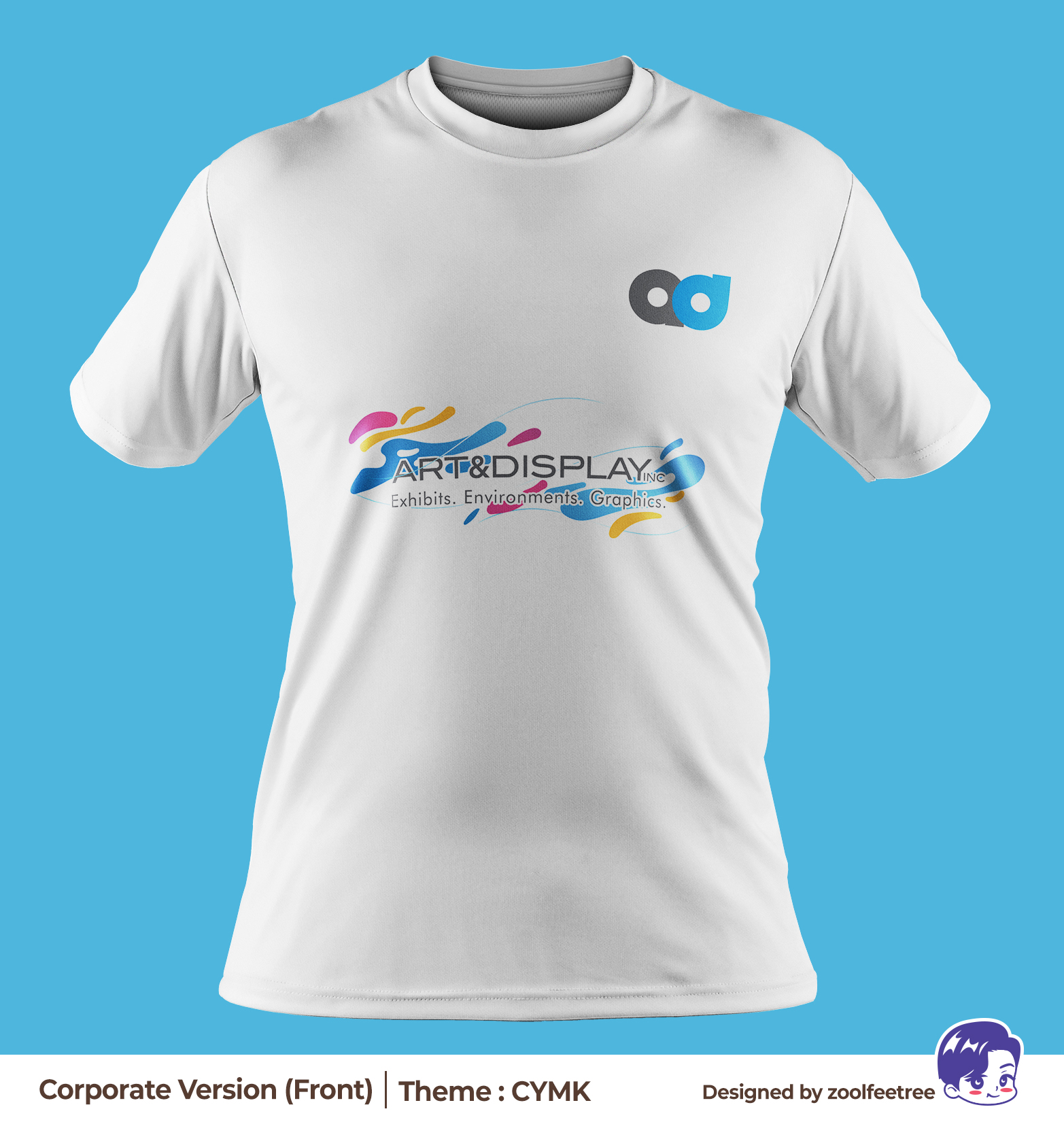 T-shirt Design by Zoolfeetree Creative Resources for Art & Display, Inc | Design #31078111