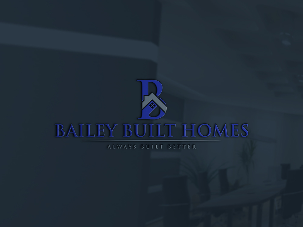 Logo Design by Uhm@design for BAILEY BUILT HOMES | Design #31034025