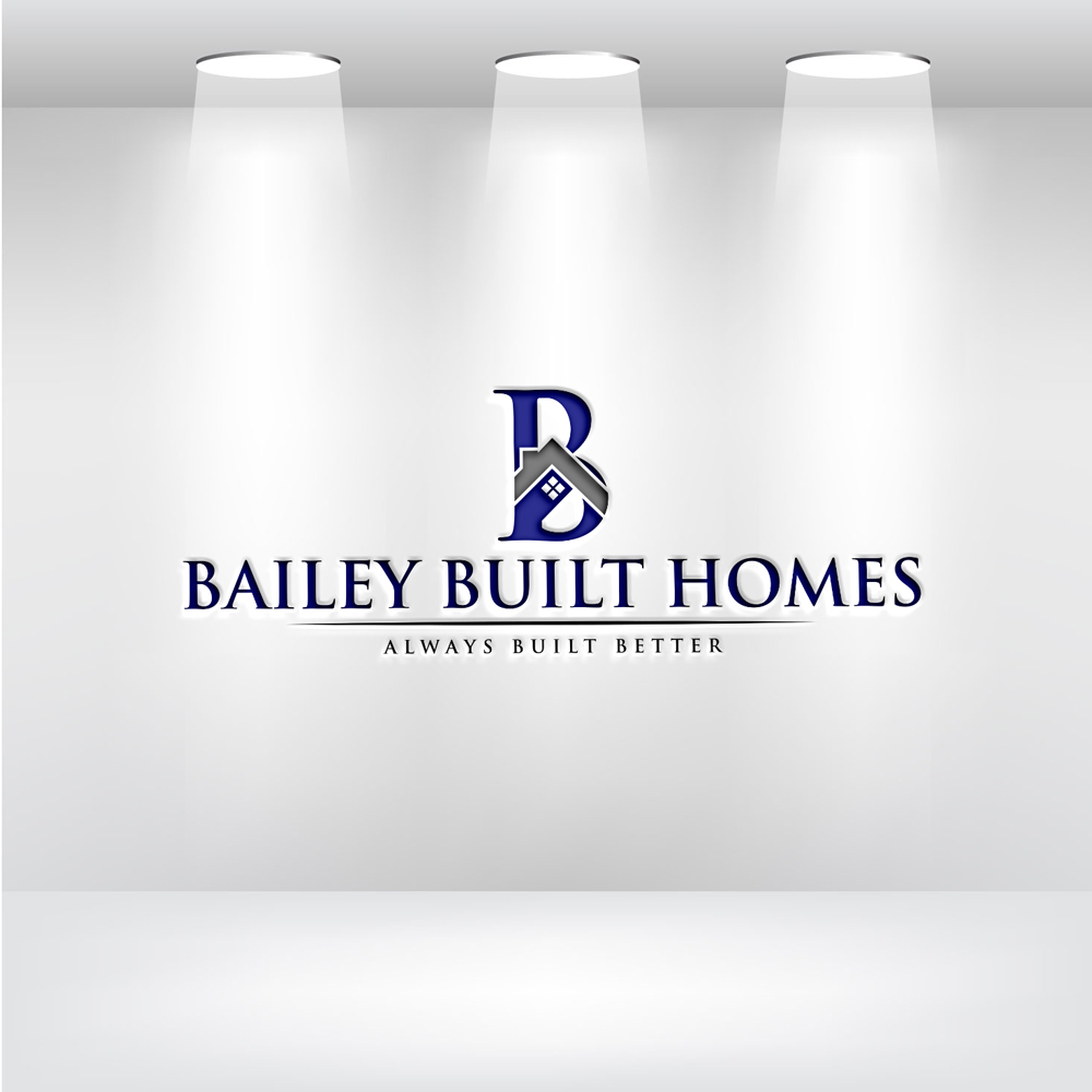 Logo Design by Uhm@design for BAILEY BUILT HOMES | Design #31034026
