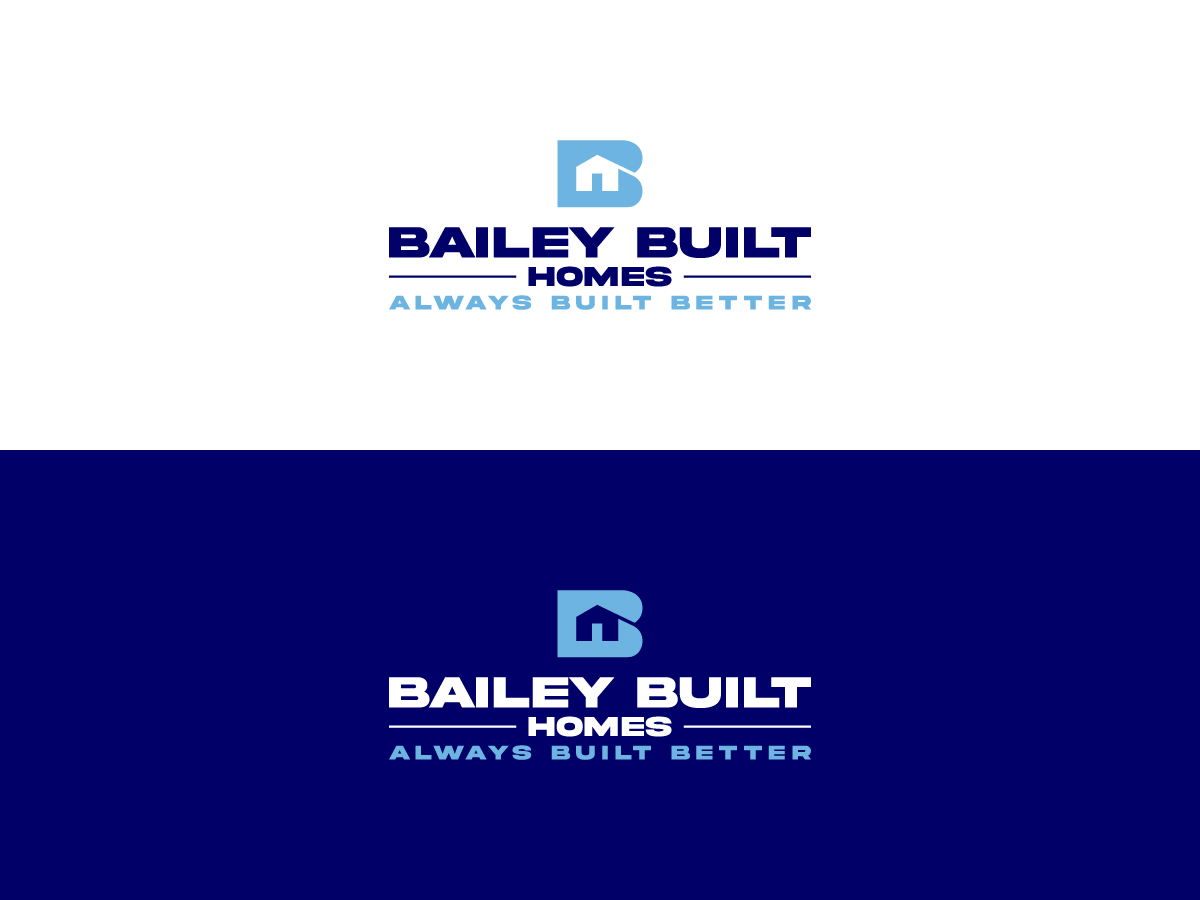Logo-Design von Gexeco für BAILEY BUILT HOMES | Design #31033472