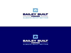 Logo Design by Gexeco for BAILEY BUILT HOMES | Design: #31033472