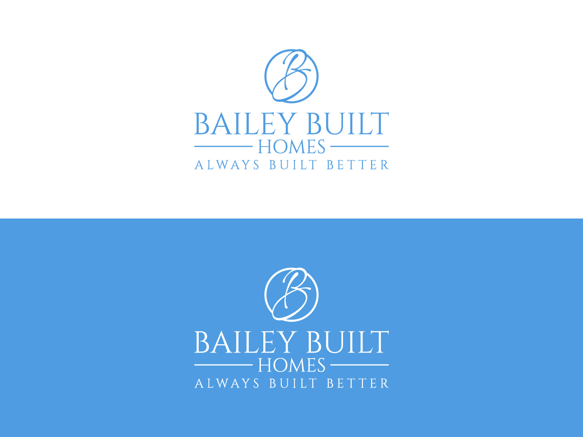 Diseño de Logo por 439 Creations para BAILEY BUILT HOMES | Diseño #31033470