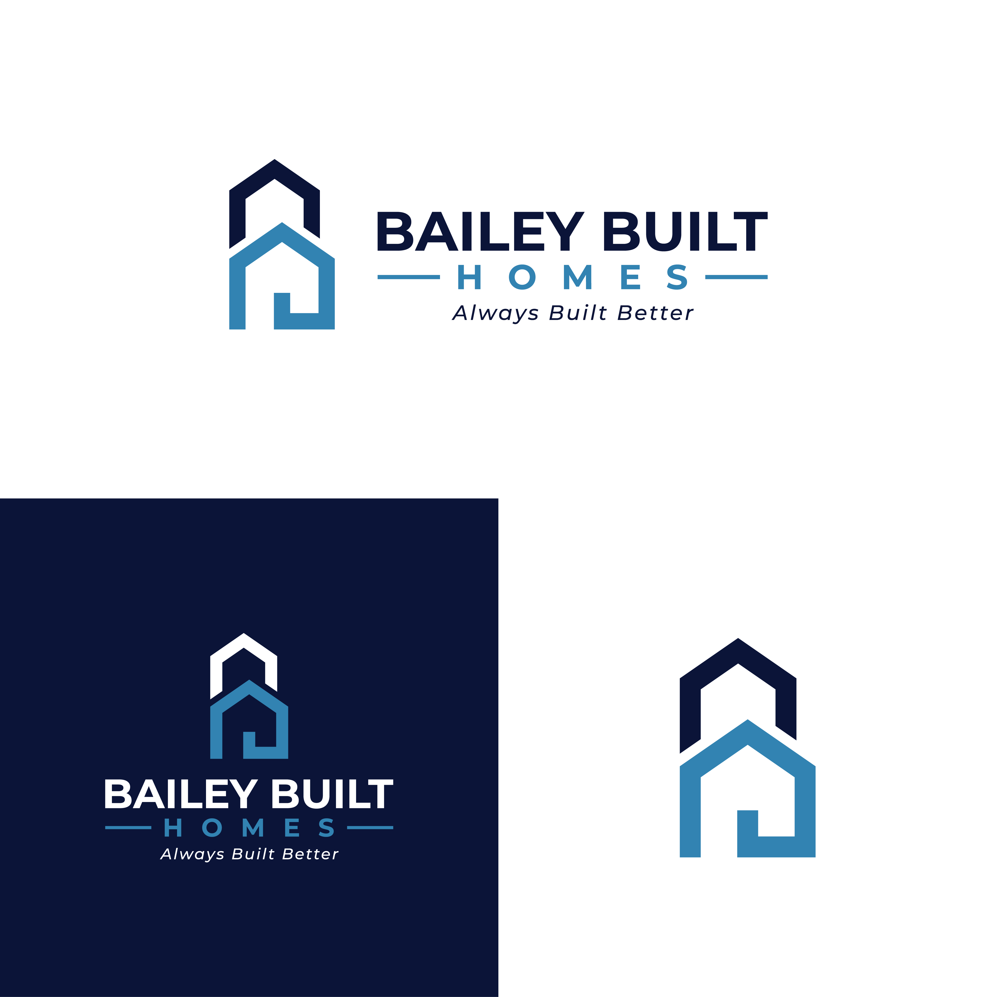 Diseño de Logo por Choiresia.id para BAILEY BUILT HOMES | Diseño #31032679