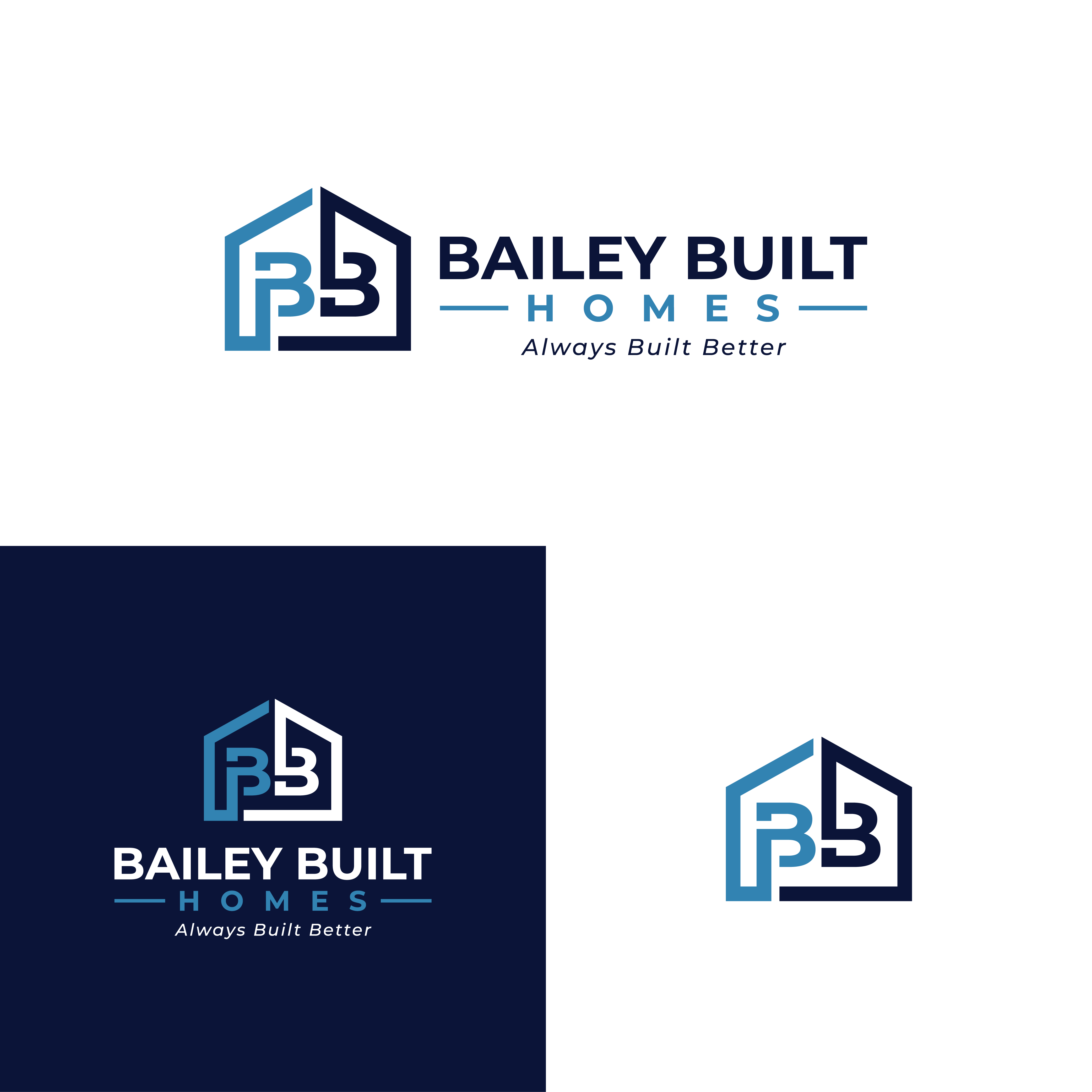Logo Design by Choiresia.id for BAILEY BUILT HOMES | Design #31032680