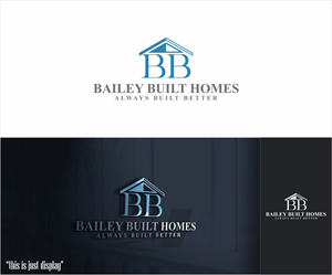 Logo Design by alkaline for BAILEY BUILT HOMES | Design: #31032807