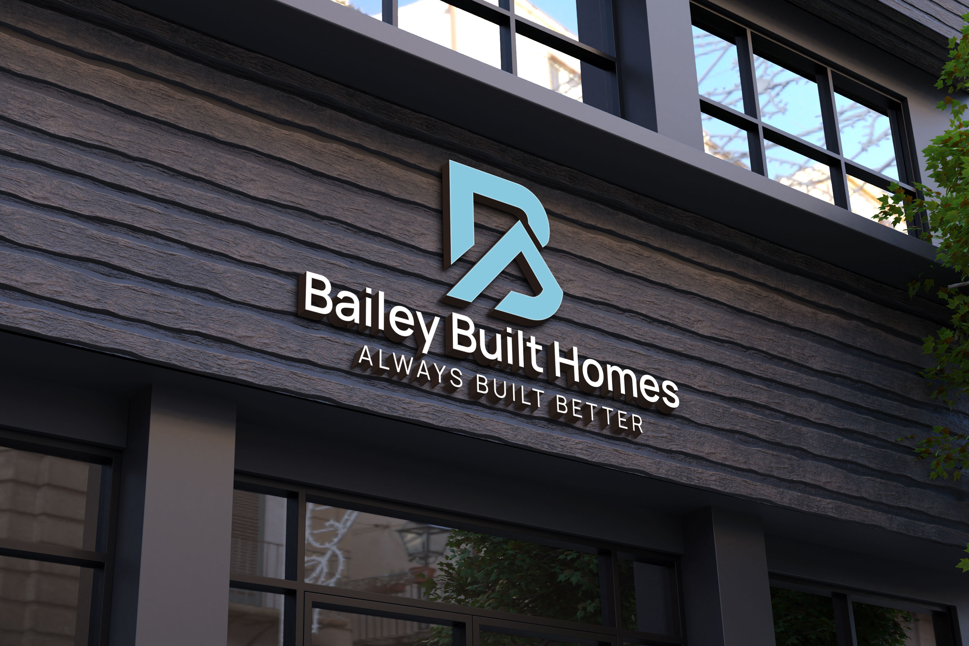 Logo Design by Kavth for BAILEY BUILT HOMES | Design #31079745