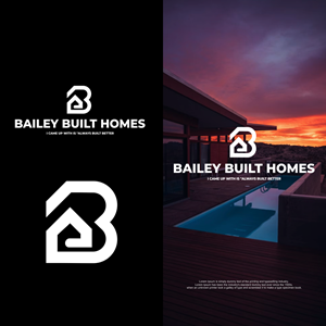 Logo Design by Buntu Pol for BAILEY BUILT HOMES | Design: #31034321