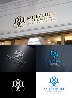 Logo Design by ummehabeba for BAILEY BUILT HOMES | Design: #31034095