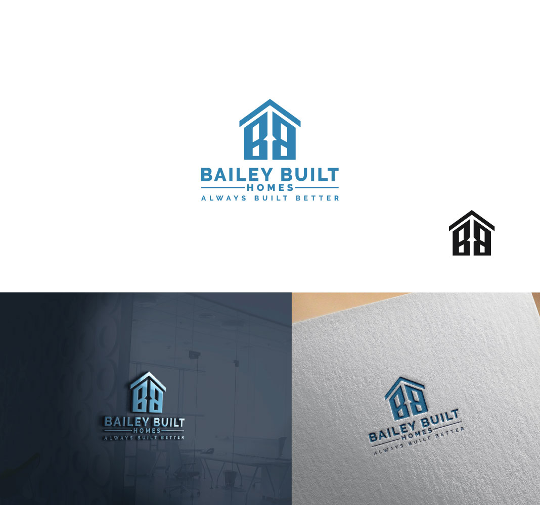 Logo Design by ayanpixel for BAILEY BUILT HOMES | Design #31039134