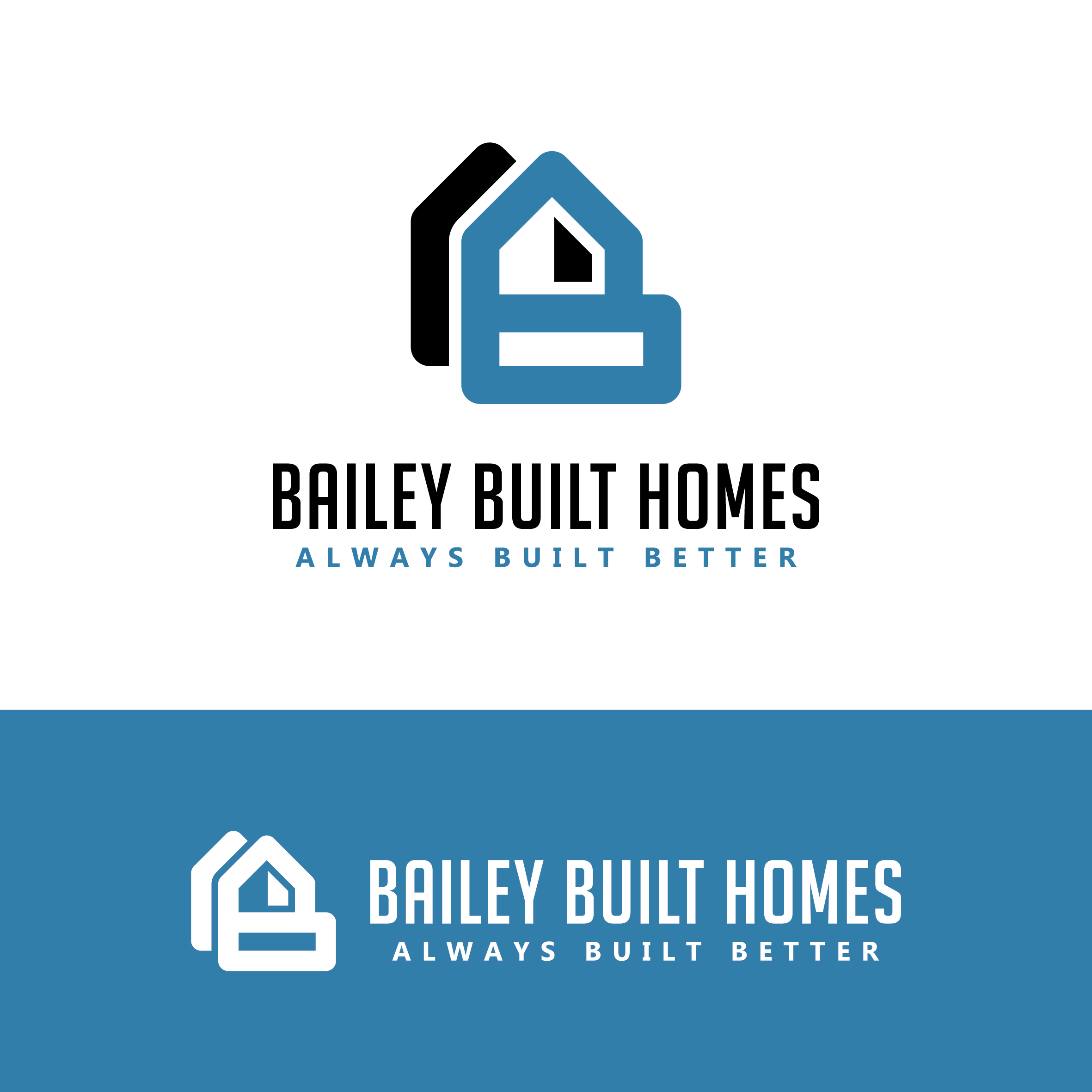 Logo Design by tulikur27 for BAILEY BUILT HOMES | Design #31042472