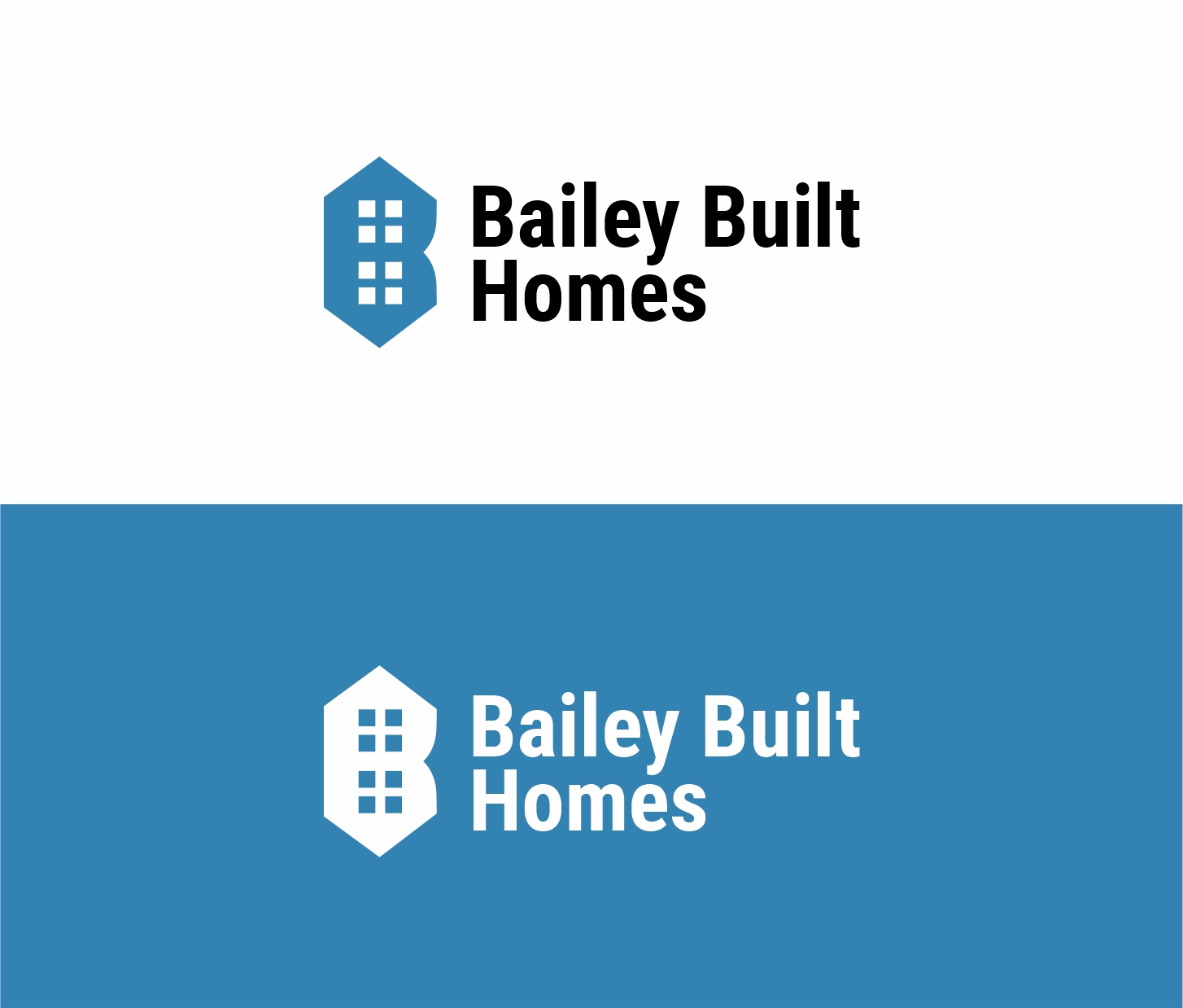 Logo Design by trojni for BAILEY BUILT HOMES | Design #31034857
