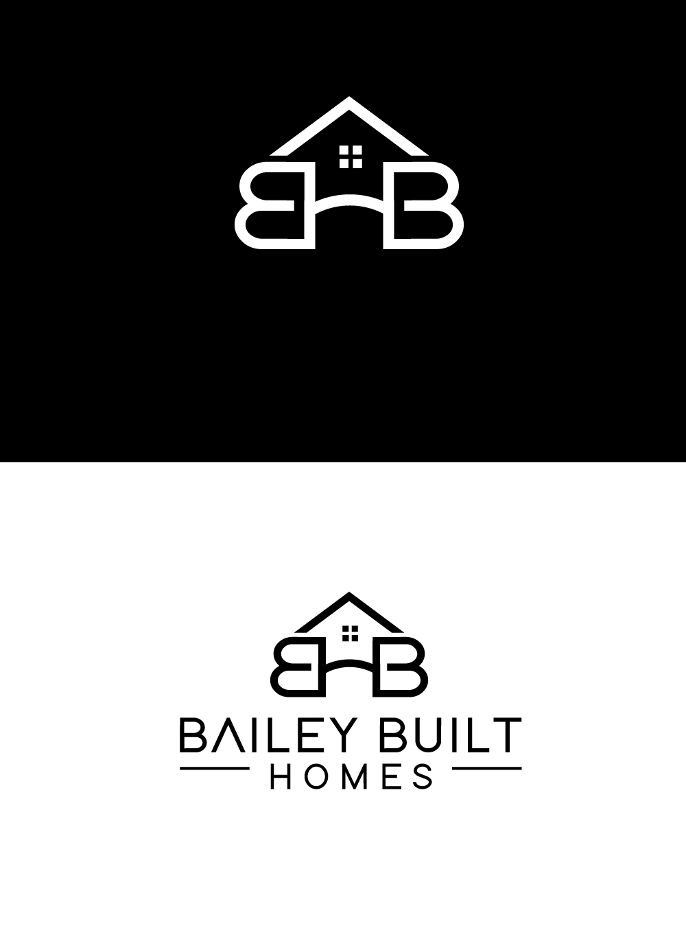 Logo Design by SolDesign for BAILEY BUILT HOMES | Design #31054792