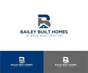 Logo Design by Lyloki for BAILEY BUILT HOMES | Design: #31046611