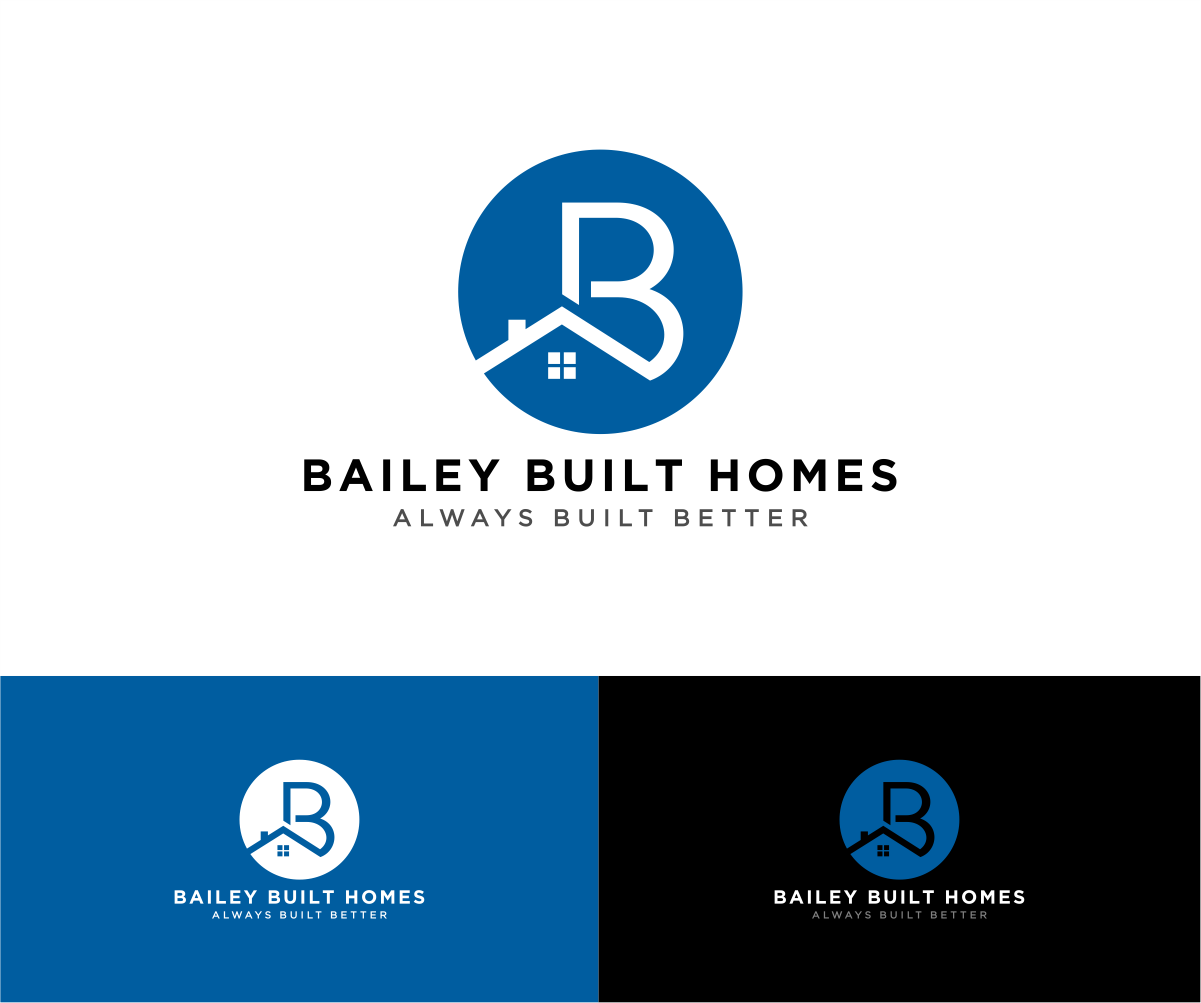 Logo Design by Lyloki for BAILEY BUILT HOMES | Design #31049929