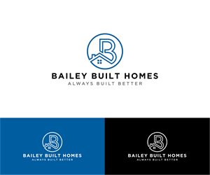 Logo Design by Lyloki for BAILEY BUILT HOMES | Design: #31050652