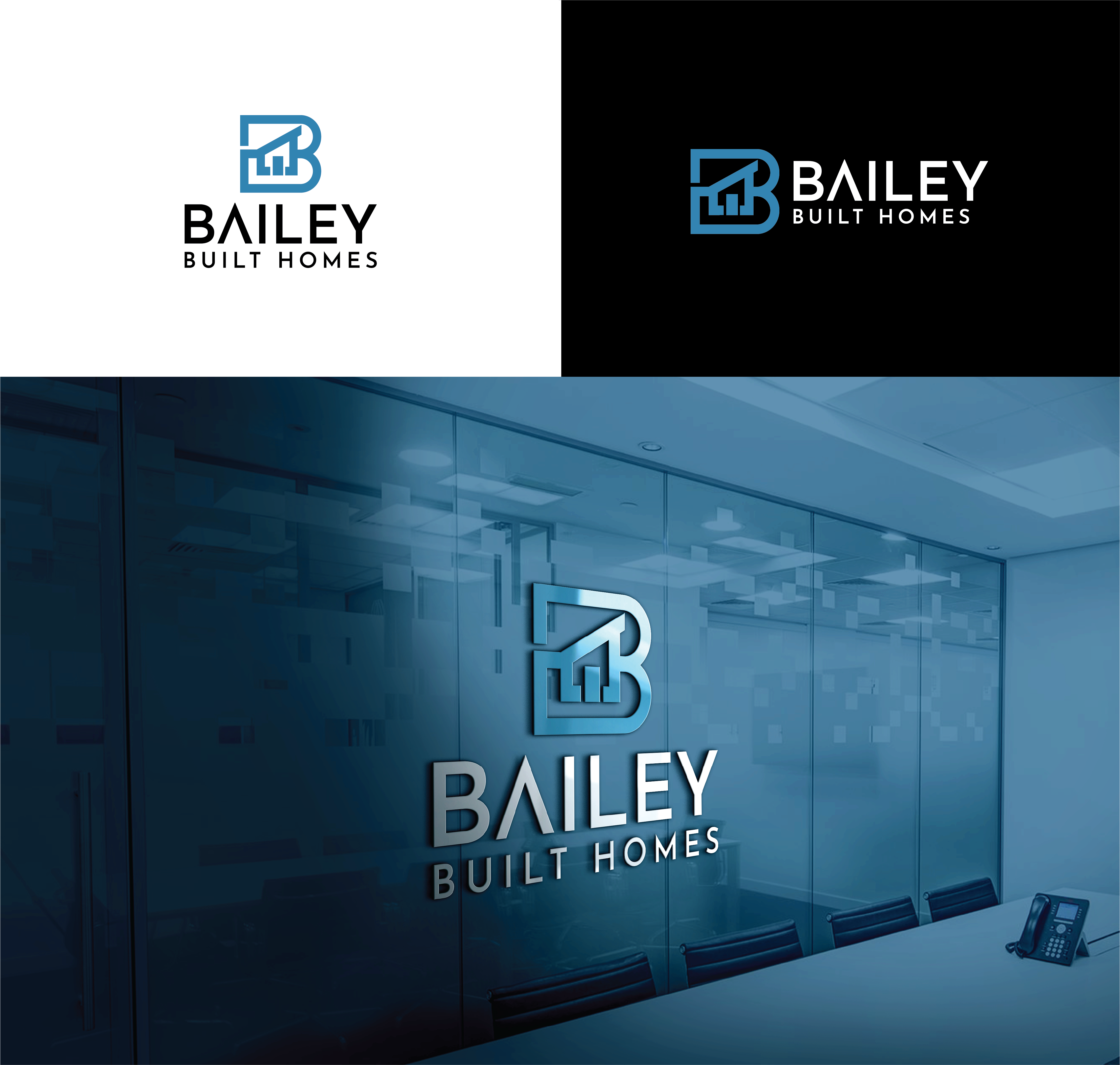 Logo Design by Jaye95 for BAILEY BUILT HOMES | Design #31081796