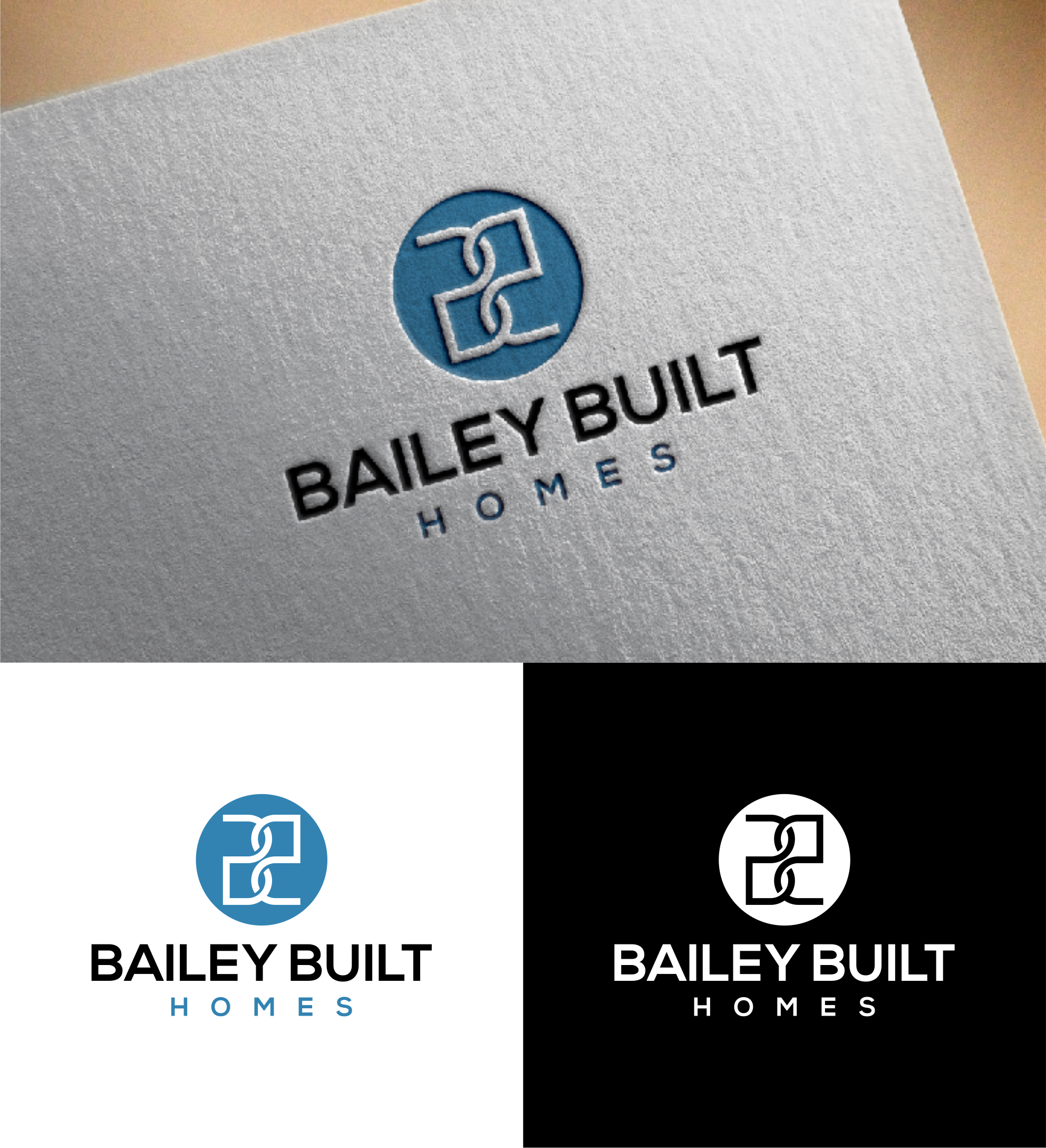 Logo Design by healer1617 for BAILEY BUILT HOMES | Design #31043908