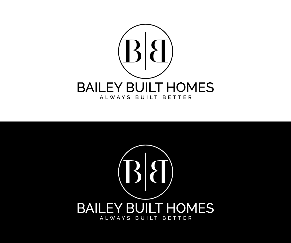 Logo-Design von Roxy Art für BAILEY BUILT HOMES | Design #31036085