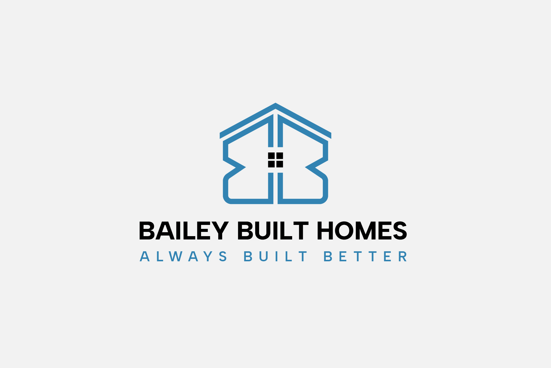Logo Design by Tanvir Ahammed for BAILEY BUILT HOMES | Design #31044705
