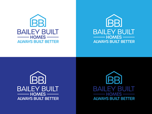 Logo Design by faizak for BAILEY BUILT HOMES | Design: #31041935