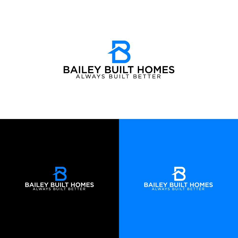 Logo Design by Congho_ for BAILEY BUILT HOMES | Design #31082802