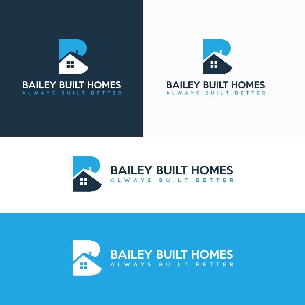 Logo Design by Elisa Davis for BAILEY BUILT HOMES | Design #31033584