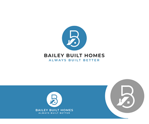 Logo Design by ecorokerz for BAILEY BUILT HOMES | Design: #31033769