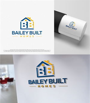 Logo Design by shiroRo for BAILEY BUILT HOMES | Design: #31045187