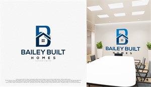 Logo Design by shiroRo for BAILEY BUILT HOMES | Design: #31064750