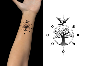 Diseño de Tatuaje por Rickyy para este proyecto | Diseño: #31038439